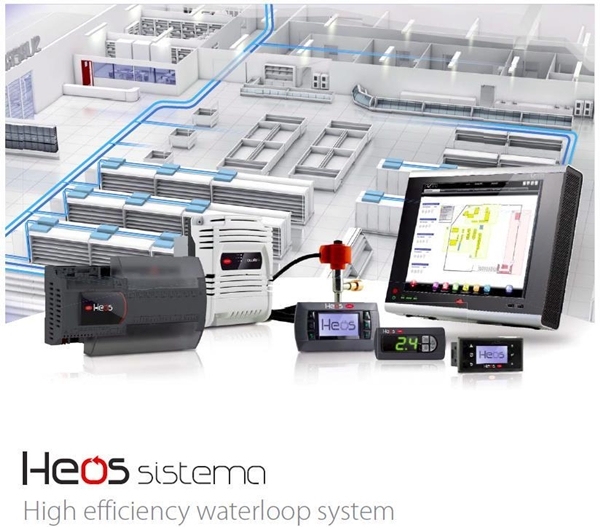 대형 슈퍼마켓용 고효율 쇼케이스 컨트롤러 「HEOS 시스템」