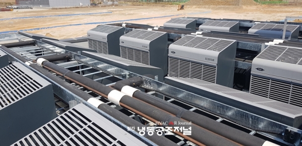 BITZER Korea가 풀무원에 공급한 ECOSTAR 22대는 지금까지 검증된 BITZER의 콘덴싱 유닛 공급실적 중 가장 큰 프로젝트이다.(사진=BITZER)