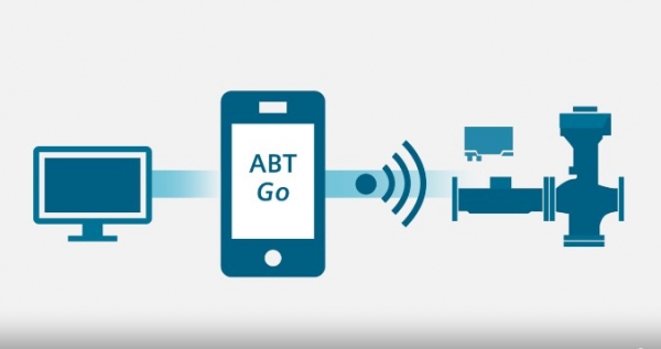 지멘스가 제공하는 시운전 툴이나 앱(ABT Go)을 사용해 무선으로 설정값을 밸브에 직접 다운로드할 수 있다.