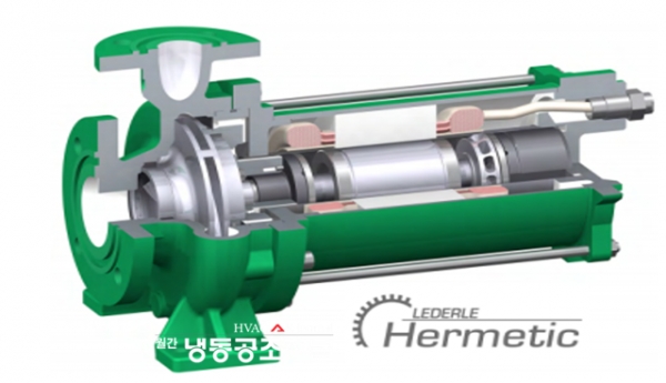 산업용 냉장 및 냉각 시스템에 효율적인 독일 Hermetic사의 캔드모터 펌프(냉매펌프)